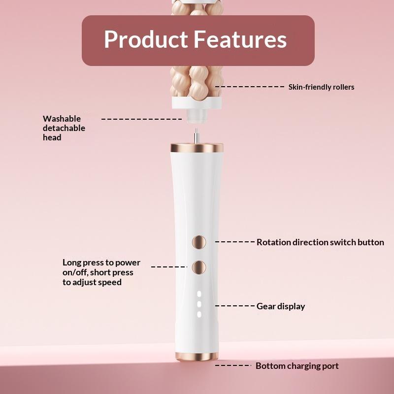Luxury Skincare Tools - Rodillo facial 3D con diseño de